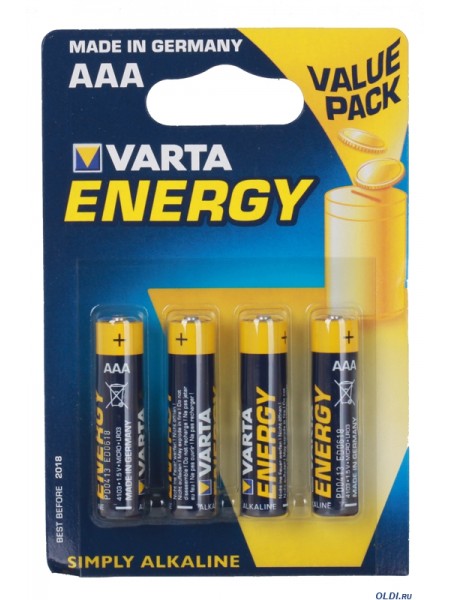 Батарейки Varta Energy AAA